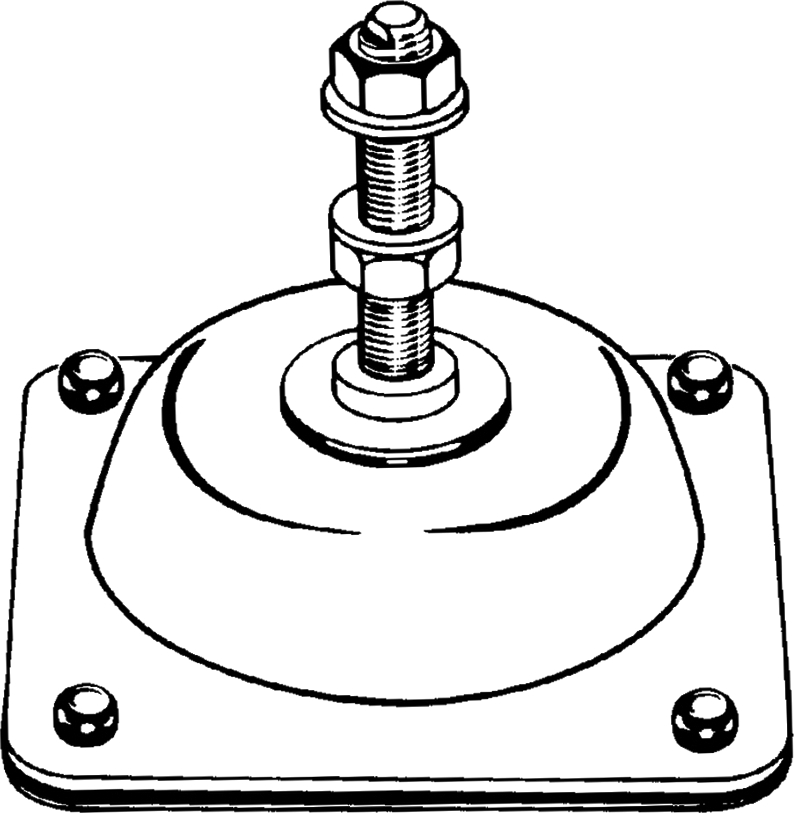 Other view of MOUNT MACHINERY ISOLATOR M5103362940