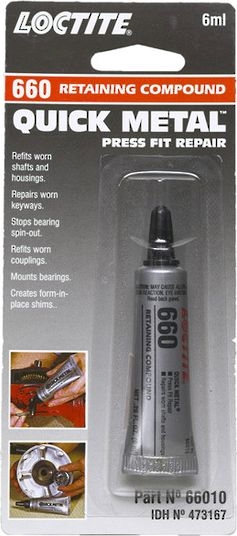 Other view of Loctite 660 - Retaining Compound - High Strength - Large Gap - 6ml