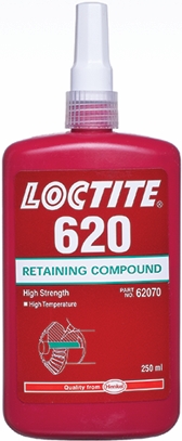 Other view of Retaining Compound - High Temperature - High Strength - High Viscosity - 250 ml Bottle - 620 - Loctite