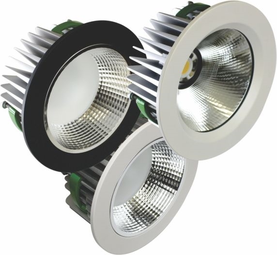 Other view of LED Downlight - White - 240 VAC - 37 W - 3400 lm - Retail Series - Lumitex