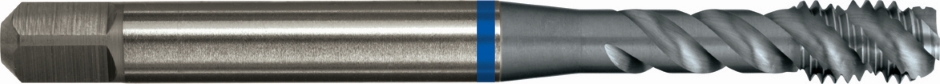 Other view of Spiral Flute Tap - High Performance - 4-Flute - PM-HSSE V3 - TiCN - M30 x 3.5 mm - Bottoming - 3xD - R50 - T206 - Sutton Tools