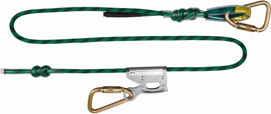 Other view of Honeywell MILLER Sharp Edge Adjustable Kernmantle Rope Lanyard - Polyester Rope - 2 m Length - M1010065 - Miller