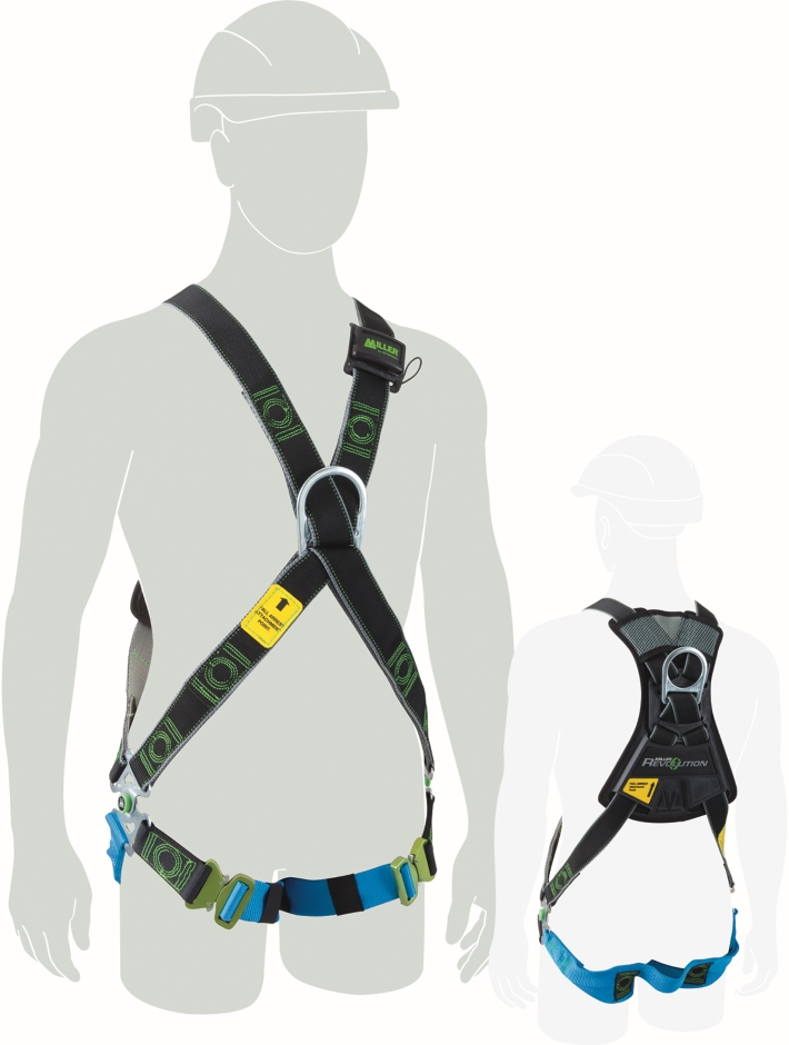 Other view of Honeywell MILLER Cross-Over Style Two Point Harness - DualTech & DuraFlex™ - Medium - M1020054 - Revolution™