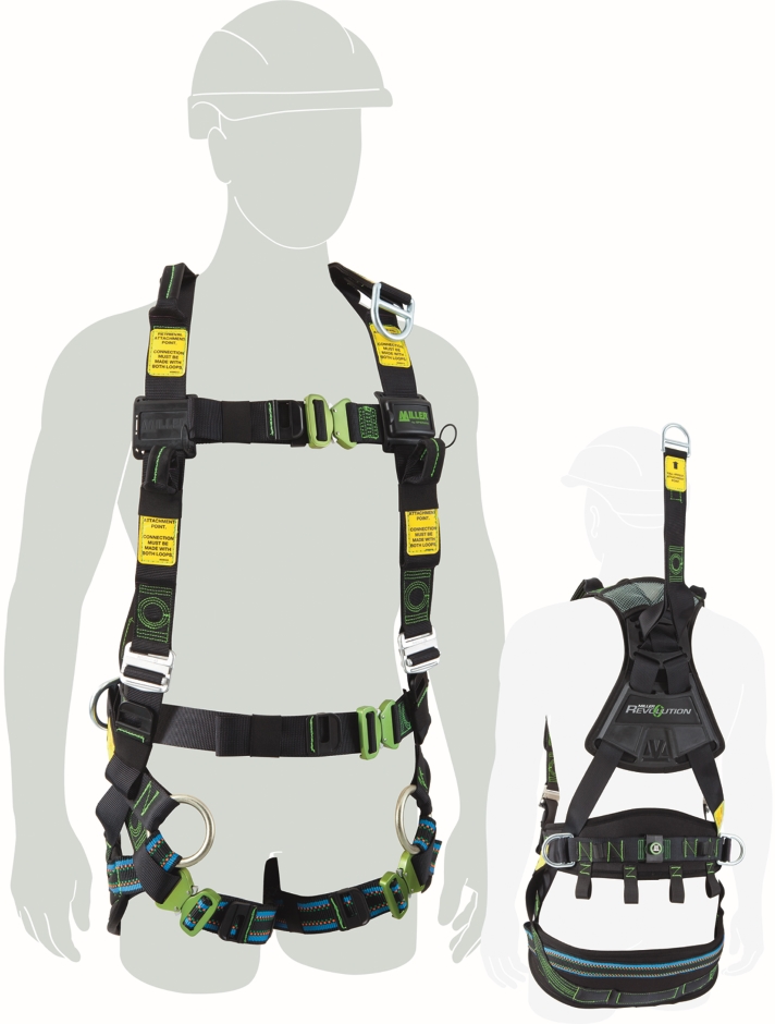 Other view of Honeywell MILLER Tower Harness - Polyester & DuraFlex™ - Medium/Large - M1020056 - Revolution™