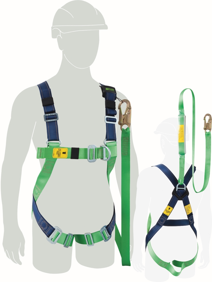 Other view of Honeywell MILLER Vest Style Harness - Polyester - Medium - M1020064 - Contractor Value Plus