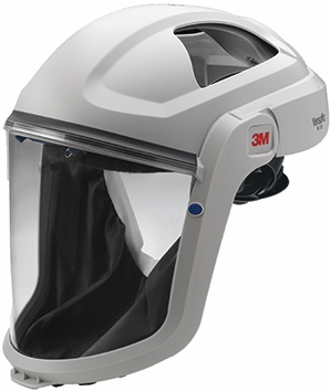 Other view of Face Shield - High Impact - Flame Resistant - Light Grey - Polyester/Polycarbonate - M-107 - XA007707459 - Versaflo - 3M