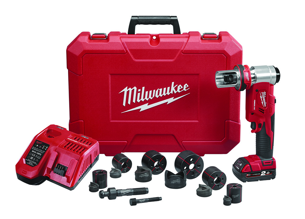 Other view of Milwaukee M18HKP-201C Cordless Knockout Tool Kit - 18V - 2.0Ah