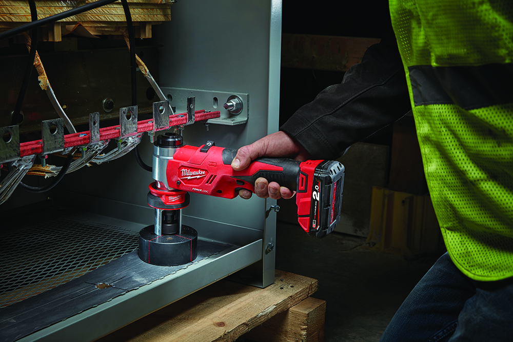 Other view of Milwaukee M18HKP-201C Cordless Knockout Tool Kit - 18V - 2.0Ah