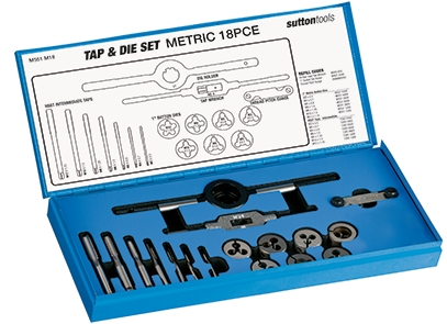 Other view of 18-Piece Tap & Die Set - UNF - M564 - Sutton Tools