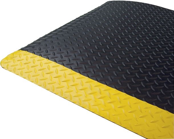 Other view of Diamond Foot Anti Fatigue Mat - Black/Yellow Border - 900 x 1500 x 15 mm - DF35YEL - MATTEK