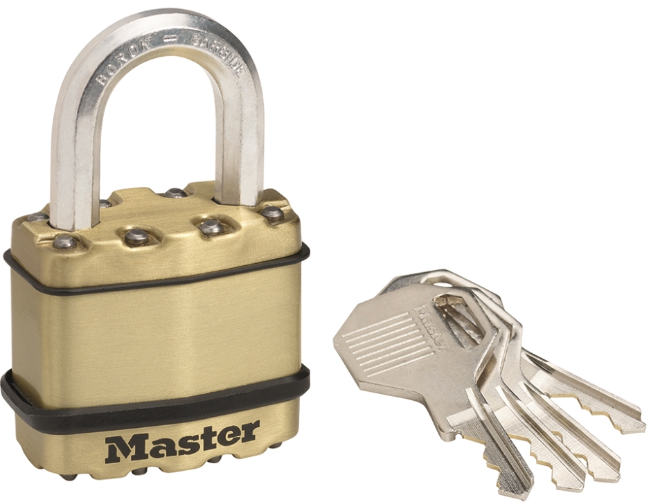 Other view of Excell Padlock - Keyed Alike - Steel - 45 mm x 8 mm x 24 mm - M1BQAU - Master Lock