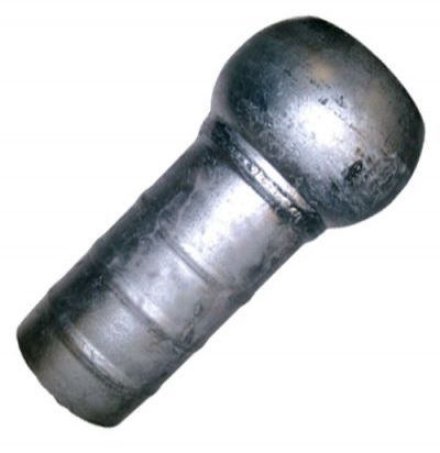 Other view of MCC Coupling - Bauer Style - Steel - Male - Galvanized - 100mm - LLM4