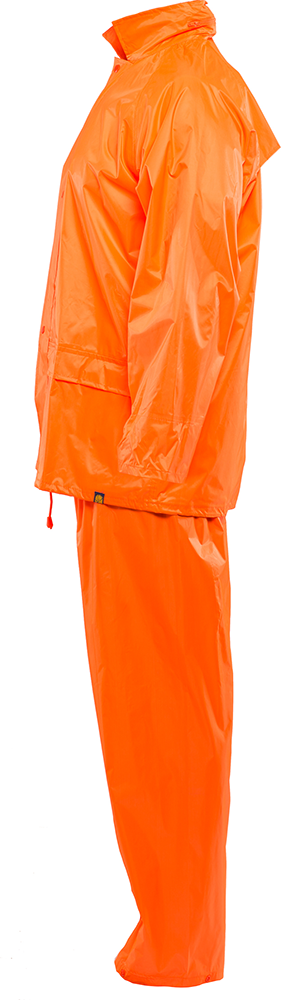 Other view of Jacket/Pant Rainset – Polyester – Orange – Small – MJP001 – Workhorse