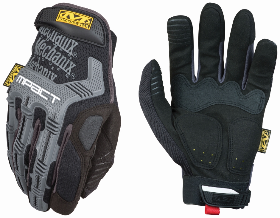 Other view of Mechanix Wear M-Pact MPT-58 Synthetic Leather Mechanics Gloves - Black M - Hook-An-Loop Closure