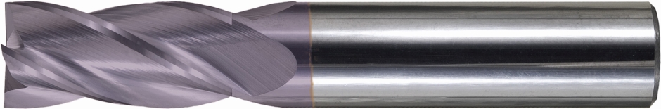 Other view of End Mill - Short - 4-Flute - Square End - Solid Carbide - 7 mm - 0.52° Radian - R30 - 4004 - VariMill™ - Metal Removal