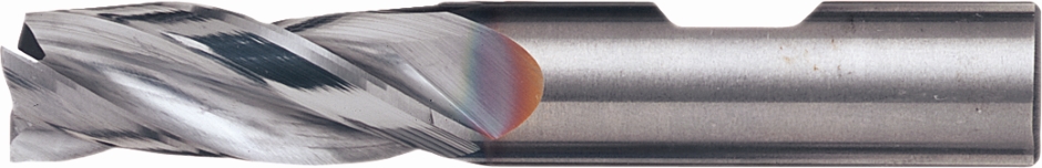 Other view of End Mill - Stub - 3-Flute - Square End - Solid Carbide - TiAlN - 3 mm - R30 - I3S - Metal Removal