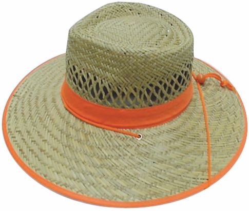 Other view of HAT STRAW FLURO MS50/RDY/2-XL