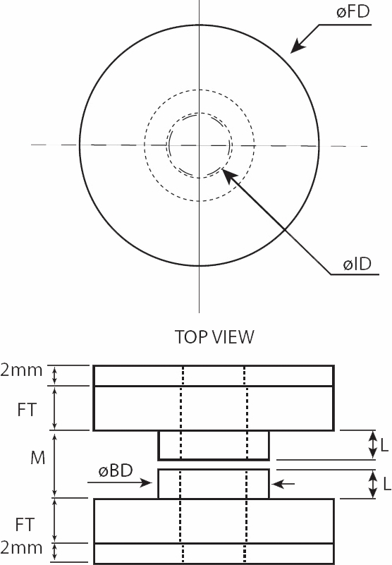 Other view of BUSHING SUREDAMP 2 PIECE KIT TYPE A2 (4)