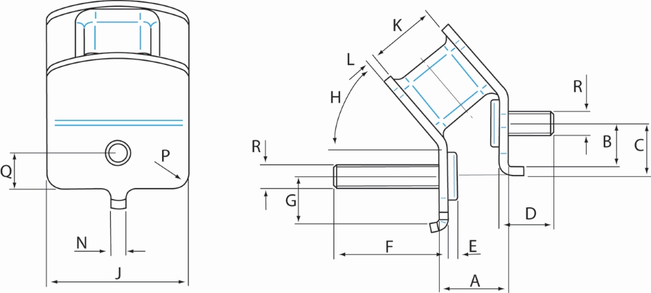 Other view of ISOLATOR SINGLE SHEAR SMALL AMC M148151