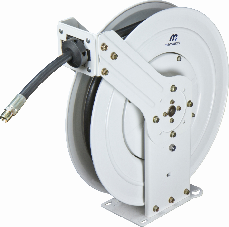 Other view of Macnaught - Hose Reel - Heavy Duty/Narrow Footprint - Narrow Metal - 1/2" x 15m  - MAN1215-01