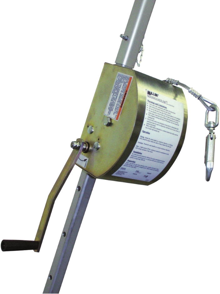 Other view of Honeywell ManHandler™ 8442-Z7/65FT Winch - Steel - Galvanised