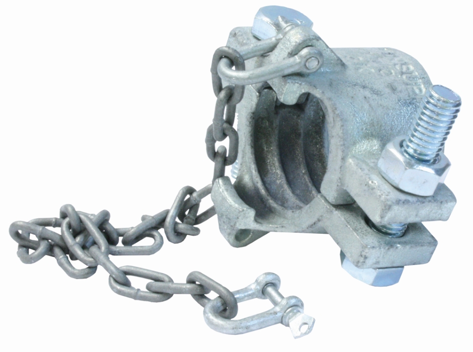 Other view of Minsup Safety Claw Clamp - Sg Iron - Zinc Plated With Chain - 1-1/2" - 08/023/06/000