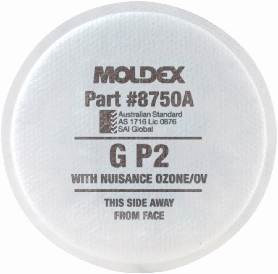 Other view of FILTER MOLDEX DISC 8750A P2 OV/OZ 5/PK