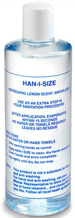 Other view of CLEANER HAND HANI-SIZE SANITISER 500ML