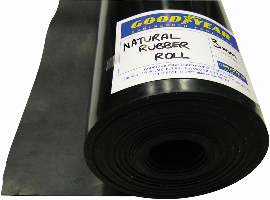 Other view of RUBBER NATURAL BLACK 1200MMX 9.53MM