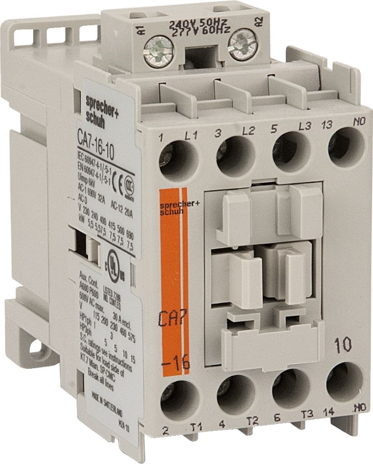 Other view of CONTACTOR 3P 7.5KW CA7-16-01-24VAC