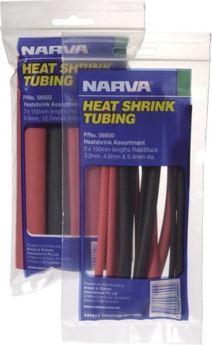 Other view of Heat Shrink Tubing Assortment - Polyolefin - Assorted - 9.5 to 19 mm - 150 mm - Narva