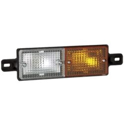 Other view of Front Direction/Position Indicator Lamp - Amber/Clear - 12/24 V - 226 mm x 75 mm x 57 mm - Narva