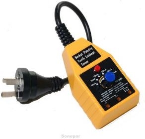 Other view of Safety Polarity Earth Leakage RCD Tester - 240 VAC - 10 to 35 mA - Nesco