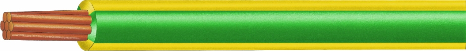 Other view of Cable Building Wire - Low Voltage - Single Core - 1 x 25mm2 - PVC - 0.6/1kV - V-90 insulated - Green/Yellow Sheath