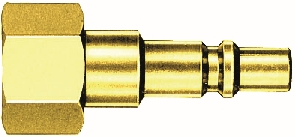 Other view of Nitto Kohki Acetylene Hose - UNF - Mini Gas Plug - NG33PF