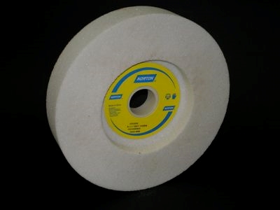 Other view of Grinding Wheel - One Side Recessed - Type 5 - Aluminium Oxide - White - 350 x 40 x 127 mm - 46 Grit - 38A46JVBE - Norton