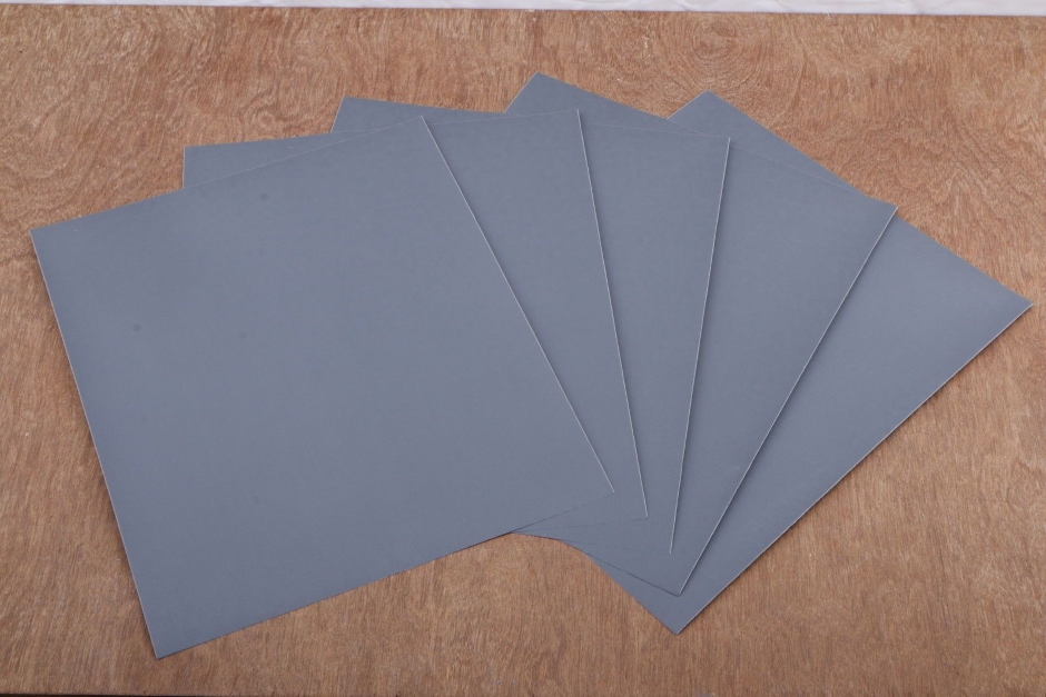 Other view of Sanding Paper Sheet - Silicon Carbide - Black - B-Weight - 230 x 280 mm - 600 Grit - T417 - Tufbak - Norton