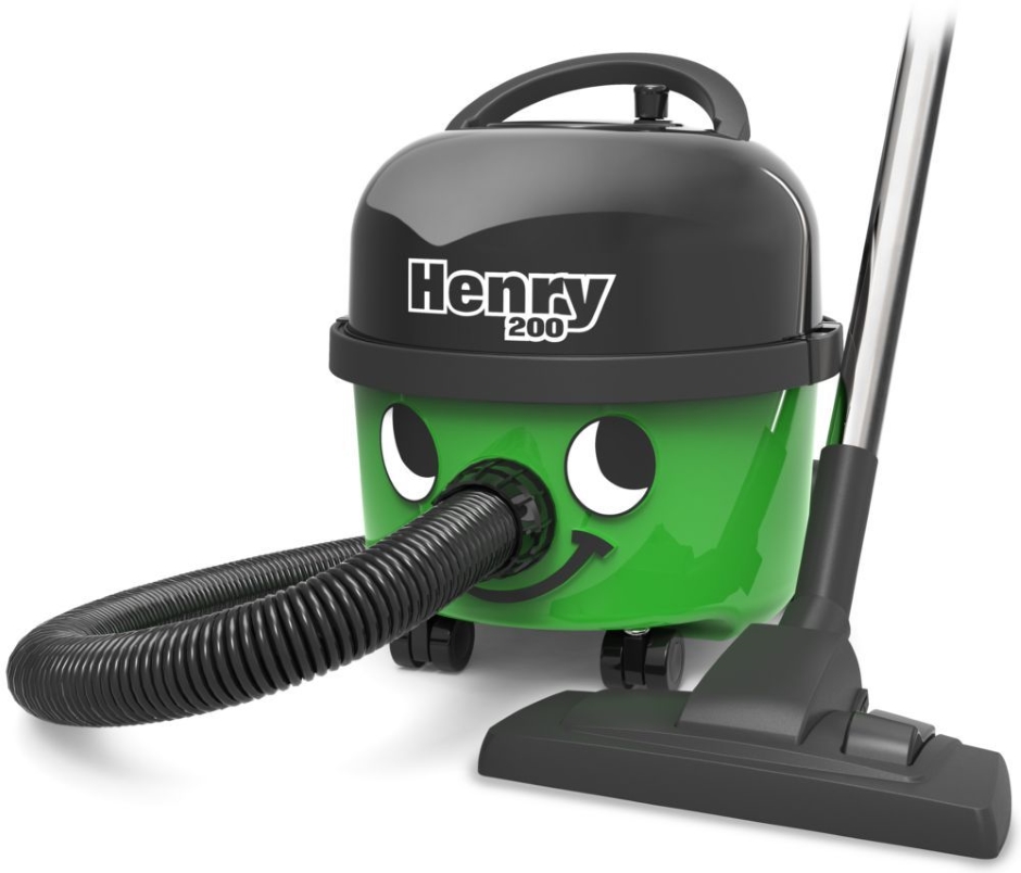 Other view of Numatic - Cleaner Vacuum - Dry Henry - Green - 1200W  - 340mm - 9L