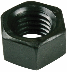 Other view of Hex Nut - High-Tensile - Class 8 - Steel - Black - Metric Fine - M12-1.25 mm - NH08PFM12F - Hobson