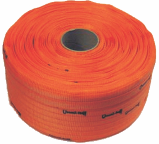 Other view of Strap - Poly-Woven - Hi-Vis Orange - 500 m x 19 mm - Omni-tuff