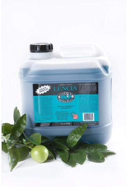 Other view of Washroom Cleaner - Blue - 15 L - CHCR-80015 - Citrus Resources - Lencia - Oates