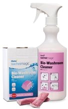 Other view of Bio Washroom Cleaner - Pink - 750 ml - Sachet - 80/Pack - OSM-404-BTR - Sachet Magic - Oates