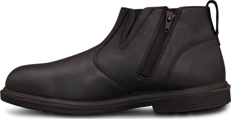 Other view of Oliver - Safety Boots - Anti-Static - Side Zipper - Leather - Executive - PB 38-265 - Black - Size 8 - 9320922578533