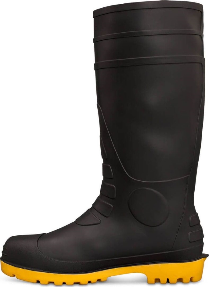 Other view of Oliver - Safety Gumboots - Kings - Mens - Midsole - Anti-Static - PVC - 10-105 - Black/Yellow - Size 7 - 9320922543418