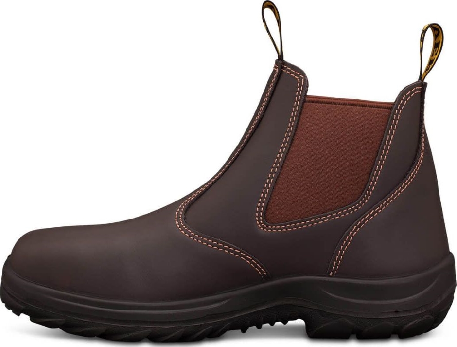 Other view of Oliver - Safety Boots - Mens - Elastic Sided - Poly Urathene Sole - Full Grain Leather - 34-626 - Claret - 6.5 - 9320922562686