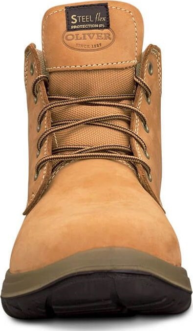 Other view of Oliver - Safety Boots - Mens - Ankle - Lace Up - Nubuck Leather - WB 34-632P - Wheat - Size 7.5 - 9320922564963