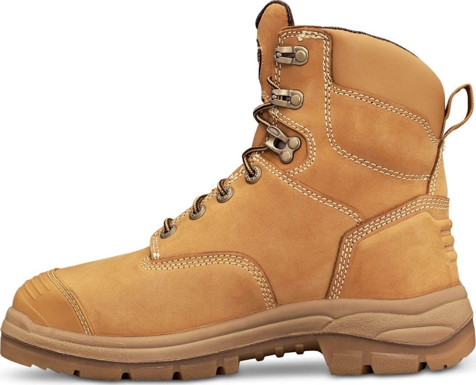 Other view of Oliver - Safety Boots - Ankle - Anti-Static - Metatarsal Guard - Lace Up - Nubuck Leather - 55-336 - Wheat - Size 12 - 9320922577024