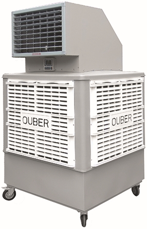 Other view of Ouber PACIMD - Evaporative Cooler Mobile - 1.1kW Multi Direction Supply Air 150m2 220-240V 300L Tank