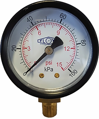 Other view of GAUGE DBS STL 0/4000KPA NON OXY 50MM