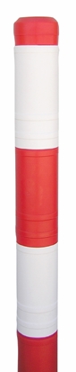 Other view of Bollard - Sleeve - 140 mm x 300 mm - Polyethylene - White - PBS140-W - Barrier Group